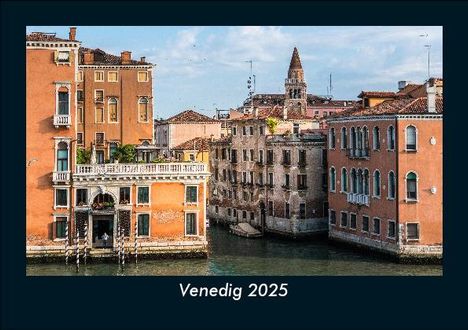 Tobias Becker: Venedig 2025 Fotokalender DIN A5, Kalender