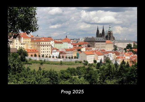 Tobias Becker: Prag 2025 Fotokalender DIN A3, Kalender