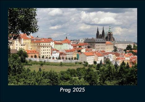 Tobias Becker: Prag 2025 Fotokalender DIN A5, Kalender