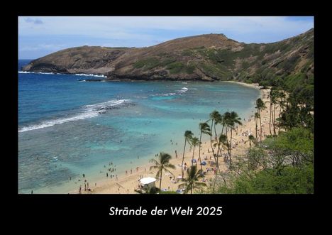 Tobias Becker: Strände der Welt 2025 Fotokalender DIN A3, Kalender