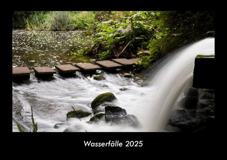 Tobias Becker: Wasserfälle 2025 Fotokalender DIN A3, Kalender