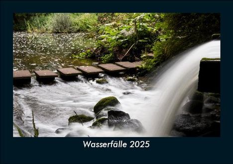 Tobias Becker: Wasserfälle 2025 Fotokalender DIN A5, Kalender