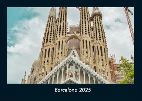 Tobias Becker: Barcelona 2025 Fotokalender DIN A4, Kalender