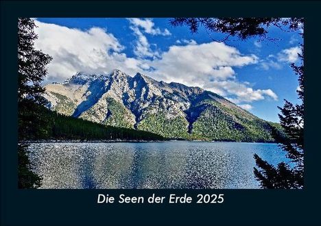 Tobias Becker: Die Seen der Erde 2025 Fotokalender DIN A5, Kalender