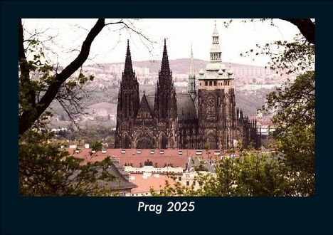 Tobias Becker: Prag 2025 Fotokalender DIN A5, Kalender