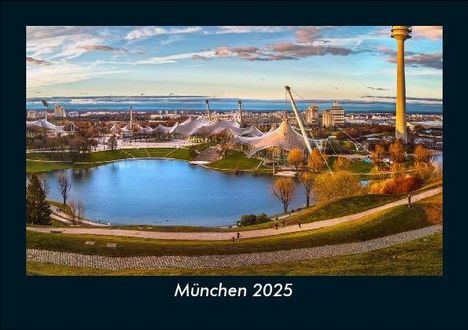 Tobias Becker: München 2025 Fotokalender DIN A5, Kalender