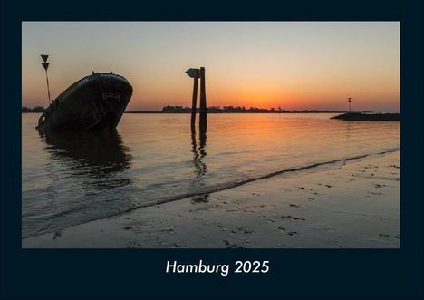 Tobias Becker: Hamburg 2025 Fotokalender DIN A4, Kalender