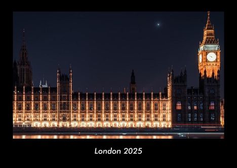 Tobias Becker: London 2025 Fotokalender DIN A3, Kalender