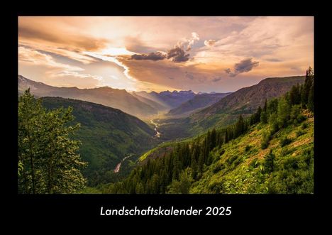 Tobias Becker: Landschaftskalender 2025 Fotokalender DIN A3, Kalender