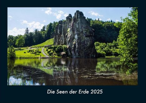 Tobias Becker: Die Seen der Erde 2025 Fotokalender DIN A4, Kalender