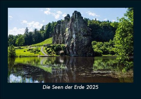 Tobias Becker: Die Seen der Erde 2025 Fotokalender DIN A5, Kalender