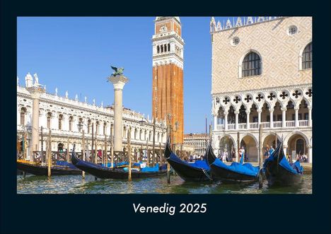 Tobias Becker: Venedig 2025 Fotokalender DIN A4, Kalender