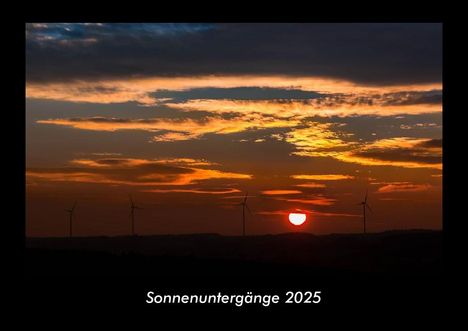 Tobias Becker: Sonnenuntergänge 2025 Fotokalender DIN A3, Kalender