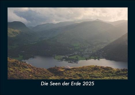 Tobias Becker: Die Seen der Erde 2025 Fotokalender DIN A5, Kalender