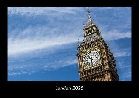 Tobias Becker: London 2025 Fotokalender DIN A3, Kalender