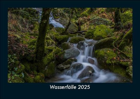 Tobias Becker: Wasserfälle 2025 Fotokalender DIN A5, Kalender