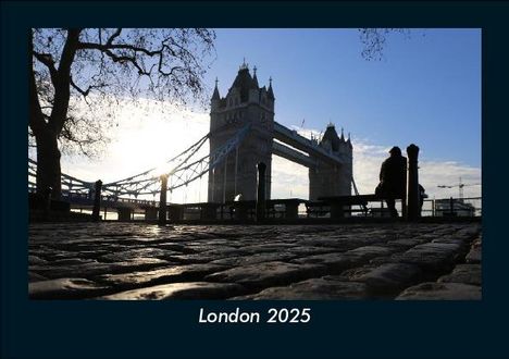 Tobias Becker: London 2025 Fotokalender DIN A5, Kalender