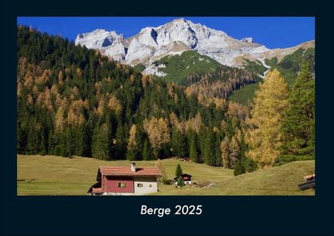 Tobias Becker: Berge 2025 Fotokalender DIN A4, Kalender