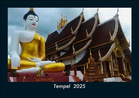 Tobias Becker: Tempel 2025 Fotokalender DIN A5, Kalender