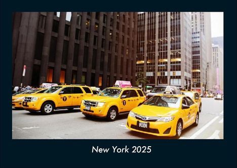 Tobias Becker: New York 2025 Fotokalender DIN A4, Kalender