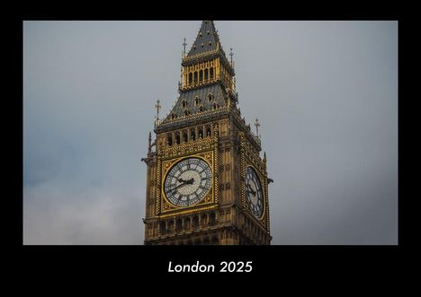 Tobias Becker: London 2025 Fotokalender DIN A3, Kalender