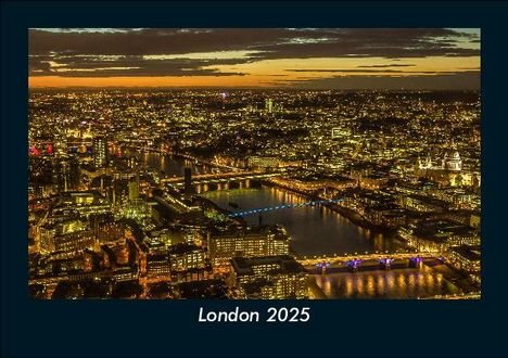 Tobias Becker: London 2025 Fotokalender DIN A5, Kalender