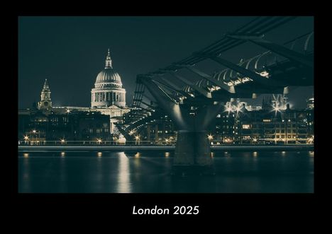 Tobias Becker: London 2025 Fotokalender DIN A3, Kalender