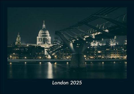 Tobias Becker: London 2025 Fotokalender DIN A5, Kalender