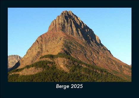 Tobias Becker: Berge 2025 Fotokalender DIN A5, Kalender