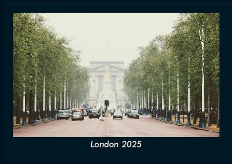 Tobias Becker: London 2025 Fotokalender DIN A5, Kalender