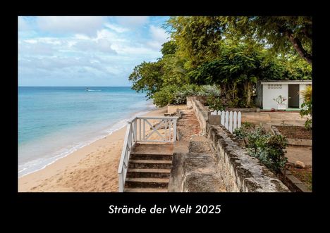 Tobias Becker: Strände der Welt 2025 Fotokalender DIN A3, Kalender