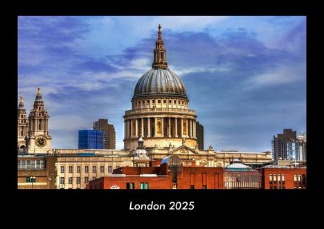 Tobias Becker: London 2025 Fotokalender DIN A3, Kalender