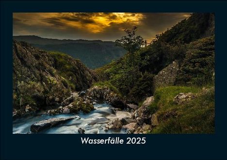 Tobias Becker: Wasserfälle 2025 Fotokalender DIN A5, Kalender