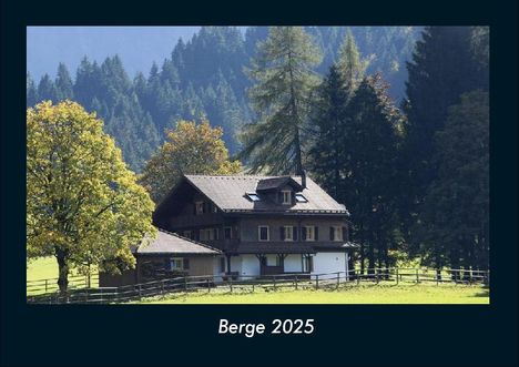 Tobias Becker: Berge 2025 Fotokalender DIN A4, Kalender