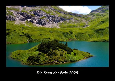 Tobias Becker: Die Seen der Erde 2025 Fotokalender DIN A3, Kalender