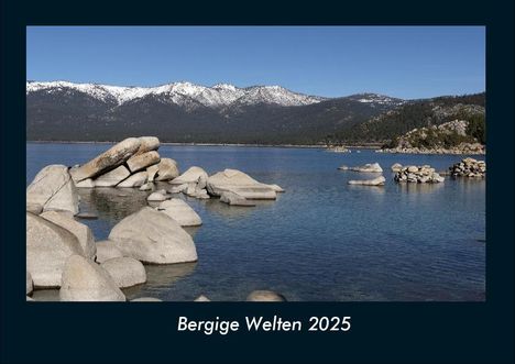 Tobias Becker: Bergige Welten 2025 Fotokalender DIN A4, Kalender