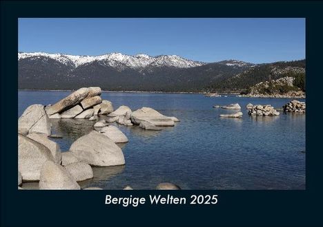 Tobias Becker: Bergige Welten 2025 Fotokalender DIN A5, Kalender