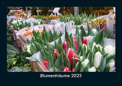 Tobias Becker: Blumenträume 2025 Fotokalender DIN A5, Kalender