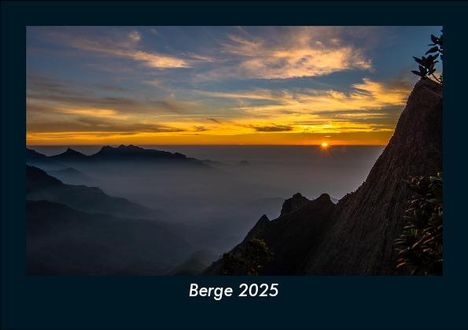 Tobias Becker: Berge 2025 Fotokalender DIN A5, Kalender