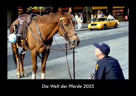 Tobias Becker: Die Welt der Pferde 2025 Fotokalender DIN A3, Kalender