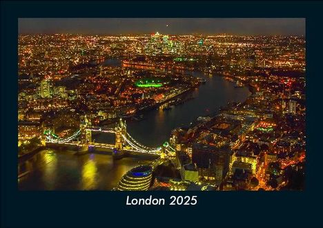 Tobias Becker: London 2025 Fotokalender DIN A5, Kalender