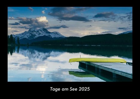 Tobias Becker: Tage am See 2025 Fotokalender DIN A3, Kalender