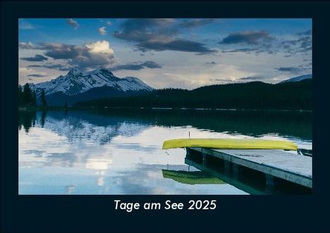 Tobias Becker: Tage am See 2025 Fotokalender DIN A5, Kalender