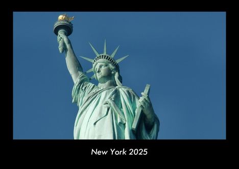 Tobias Becker: New York 2025 Fotokalender DIN A3, Kalender