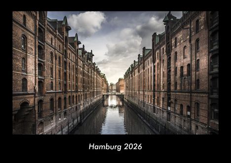 Kevin Heber: Hamburg 2026 Fotokalender DIN A3, Kalender