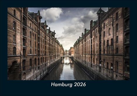 Kevin Heber: Hamburg 2026 Fotokalender DIN A5, Kalender