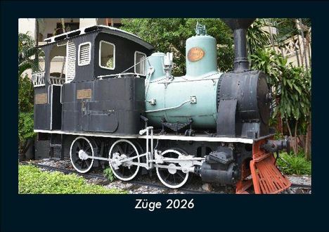 Tobias Becker: Züge 2026 Fotokalender DIN A5, Kalender