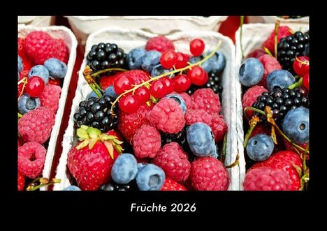 Tobias Becker: Früchte 2026 Fotokalender DIN A3, Kalender