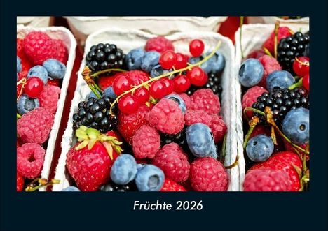 Tobias Becker: Früchte 2026 Fotokalender DIN A4, Kalender
