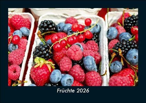 Tobias Becker: Früchte 2026 Fotokalender DIN A5, Kalender